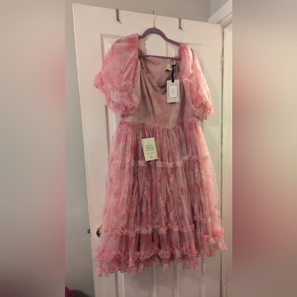 [NWT] JessaKae | Pink Jewel Dress, size XL